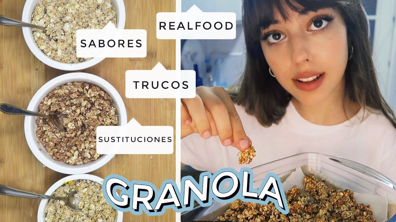 LA GRANOLA PERFECTA PARA DESAYUNAR👌