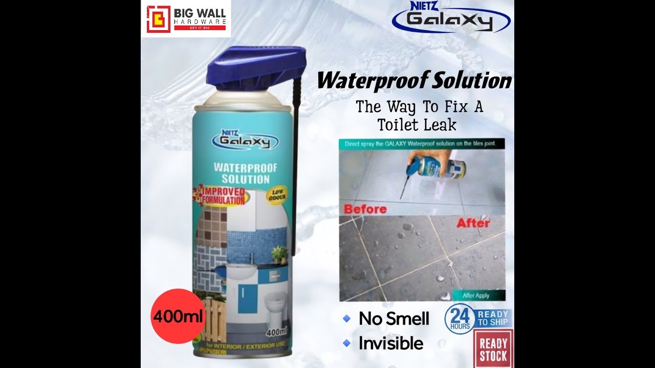 NIETZ Galaxy Waterproof Solution  Convenient DIY Waterproof Spray