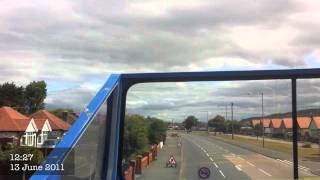 Open top Bus from Rhyl to Prestatyn Sands Medium