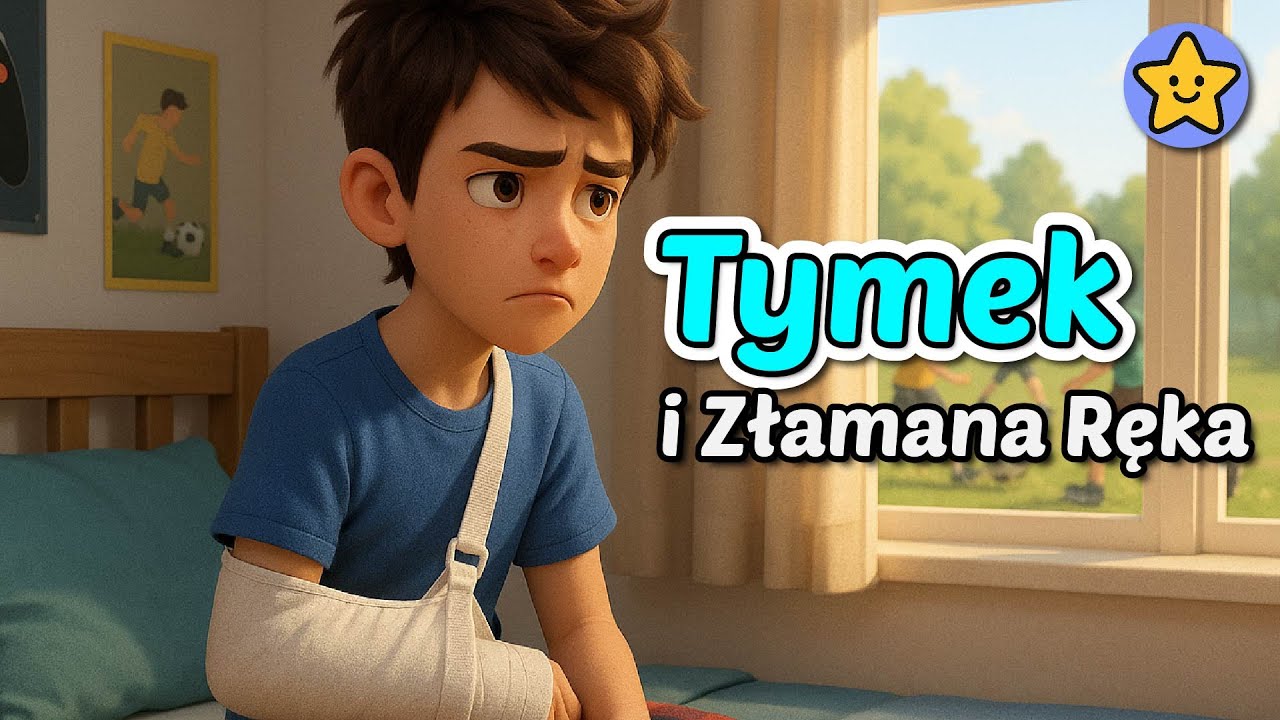 🦴😖 Tymek i Złamana Ręka - Edukacyjna bajka - Moja Bajkolandia 🦴😖