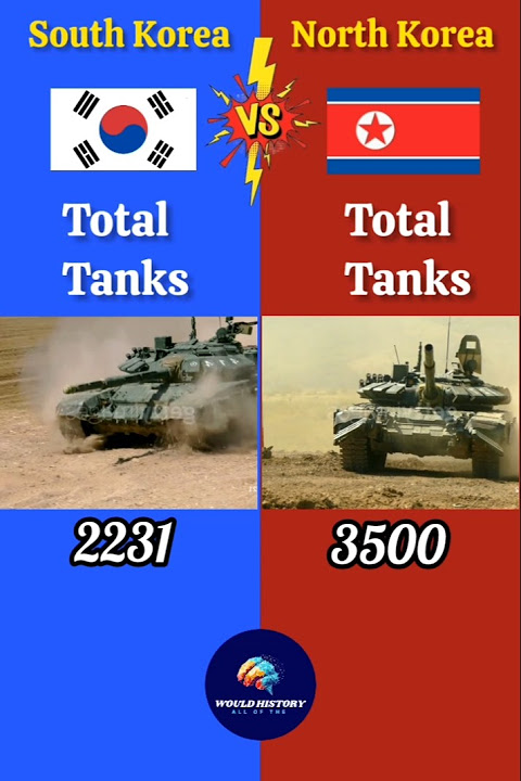 South Korea vs North Korea Military Comparison 2025#southkorea #northkorea #military #shortvideo