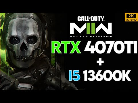 I5 13600K + RTX 4070 Ti | Call  of Duty MW II Tested 1440P