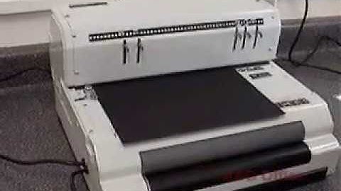 Akiles CoilMac-ECI 4:1 Coil Binding Machine