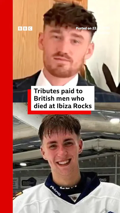 Tributes have been paid to two British men who died at Ibiza Rocks. #BBCNews