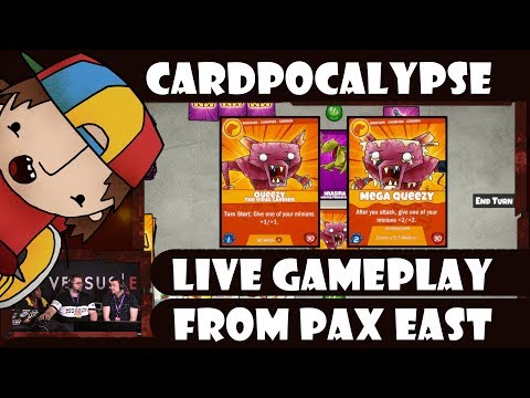 Cardpocalypse Live Gameplay Stream from PAX East - YouTube