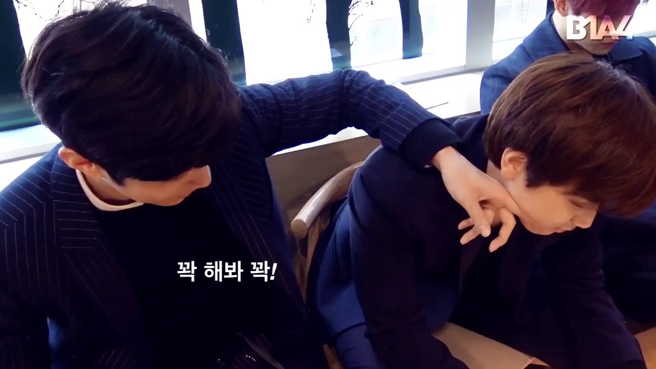 [b1a4] 91라인에 귀여움 받는 이산들