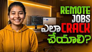 How to Crack Remote Jobs in 2026 | Work From Home Jobs | Complete Remote Job Roadmap in Telugu