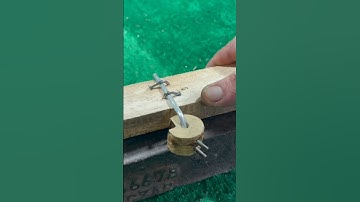 Handcraft a simple Trigger mechanism # Craft idea # DIY # Simple design for you relaxing