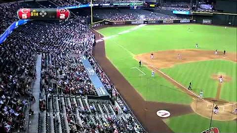 2012/08/29 Phillips' two-run homer