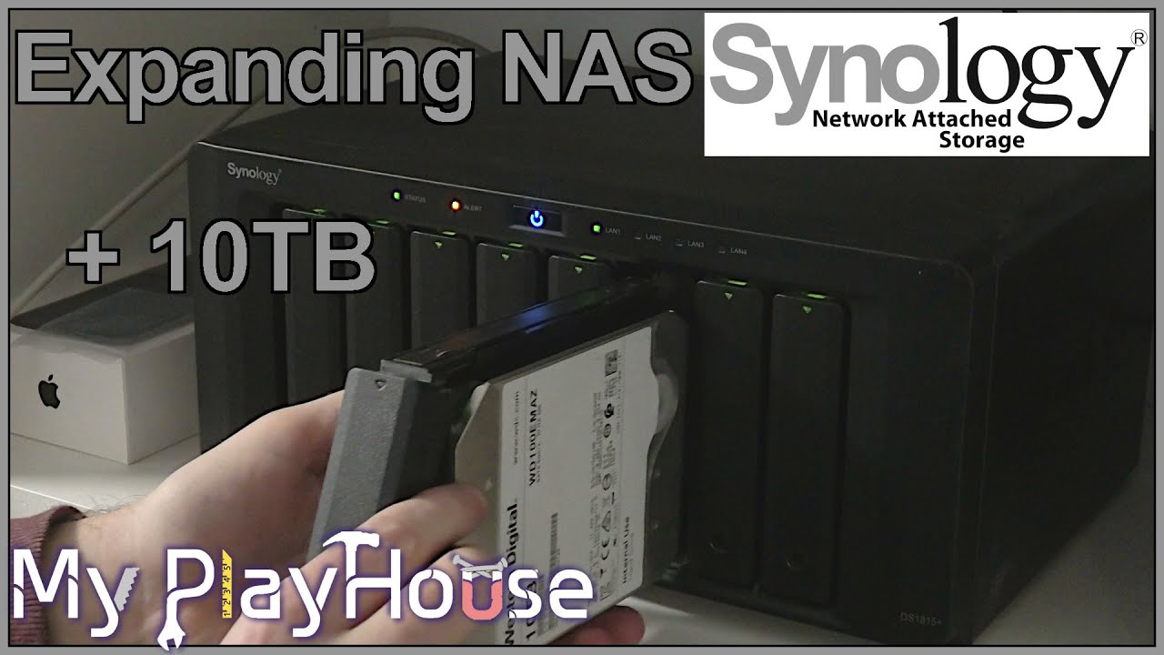 Expanding Synology NAS & Testing really Dodgy SAS HDD 1256 YouTube