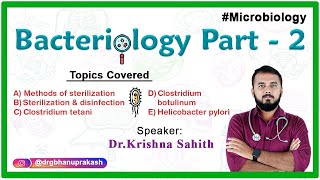Bacteriology part-2 || Microbiology By Dr. Krishna