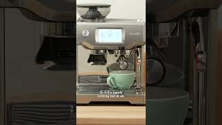 How to dial in espresso on the Barista Touch ☕️👌 #CoffeeTutorial #Espresso #Breville