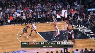 Joe Johnson - 32 points vs Miami Heat Full Highlights (2014.01.10)