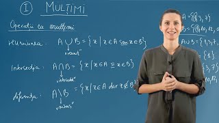 Operații cu mulțimi - Matematică - Clasa a VI-a