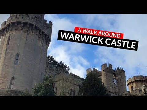 Medieval Warwick Castle: A Cinematic Walking Tour in England