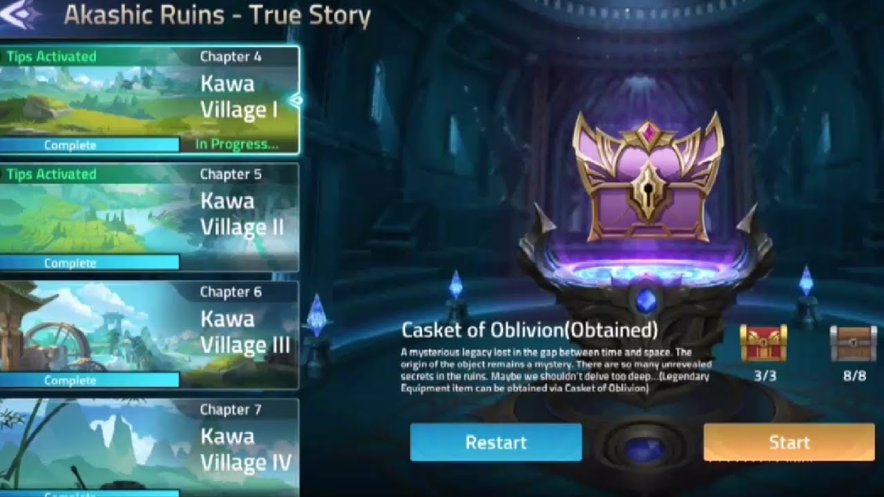 Akashic Ruins - True Story [Chapter 4] Kawa Village I - Mobile Legends Adventure