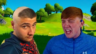 ANGRY GINGE AND DANNY AARONS SHOUTING AT EACH OTHER FOR AN ENTIRE FORTNITE GAME