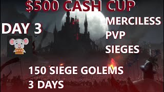 $500 Aug 5-7 Duos Cash Cup - V Rising Day 3 - Rat Shard Defense - Last Minute Prep - Madness!