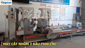 MÁY CẮT NHÔM 2 ĐẦU F900 CNC MỚI NHẤT 2020