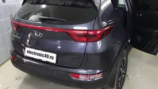 Электропривод багажника на Kia sportage