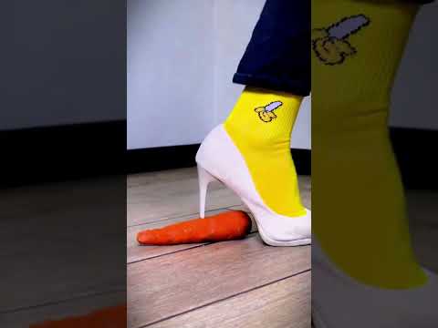 White heels vs veg