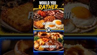 The HARDEST Food Would You Rather 😭