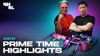Robot Fighting Highlights from NHRL&#39;s Round 5 Prime Time | June 2025 As seen on ESPN