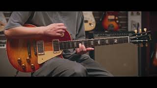 GIBSON CUSTOM SHOP Murphy Lab 1959 Les Paul Standard Aged Orange Sunset Fade Ultra Light Aged #96328