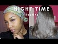 How To Wrap Your Hair | Night Time Routine for Straight hair /Silk Press