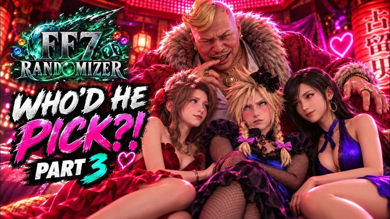 Final Fantasy 7 Randomizer Part 3 - Clerith or Cloti? Wall Market Gets Complicated