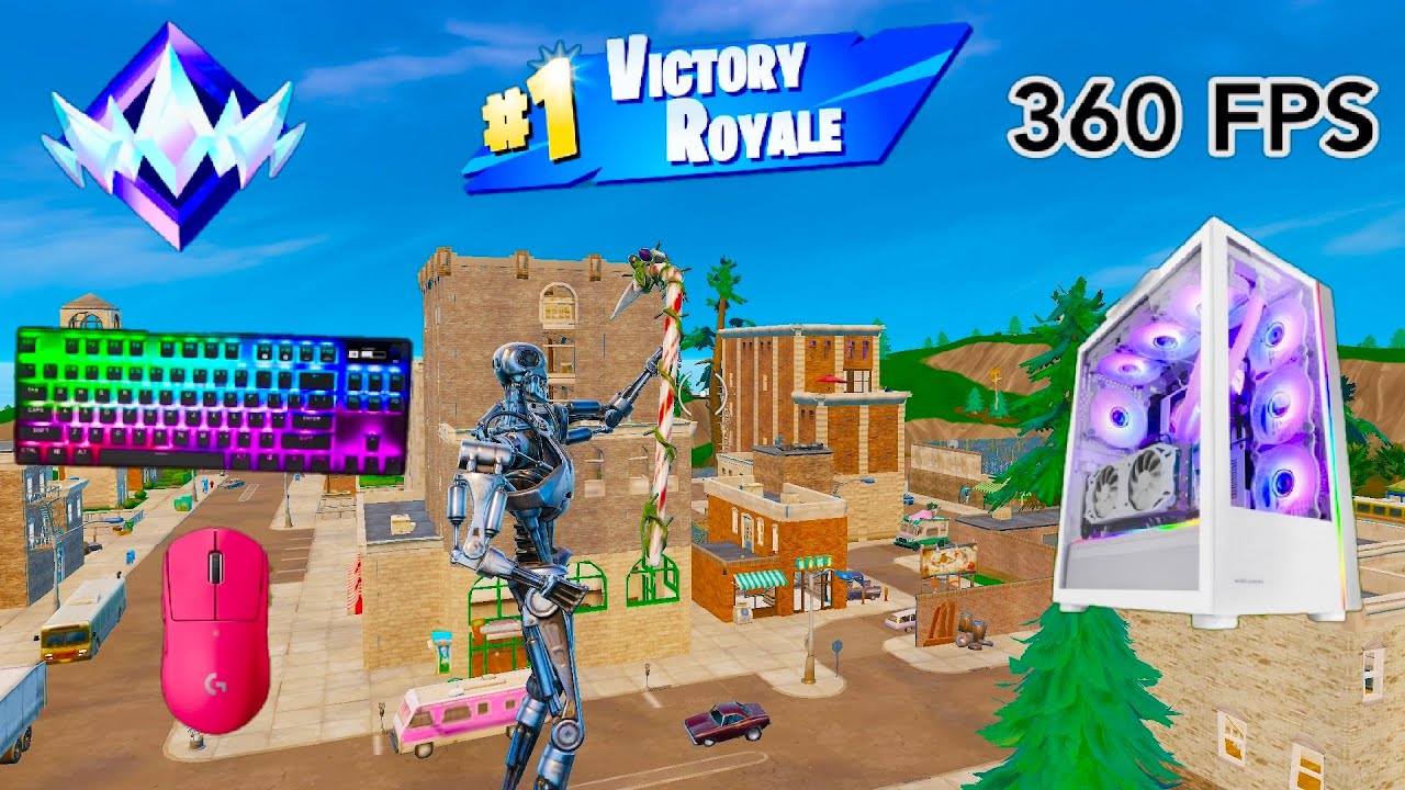 Fortnite Unreal Ranked Reload On PC | Keyboard & Mouse Gameplay | 360 FPS | 4K