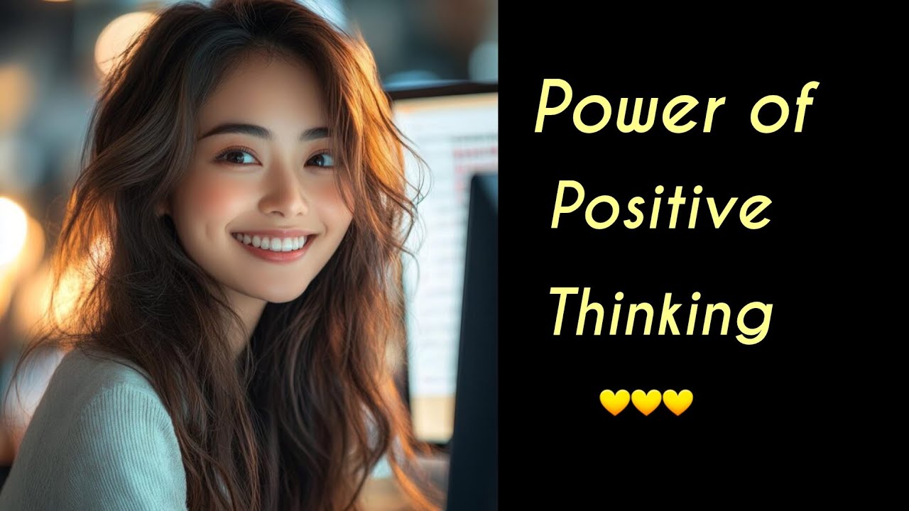 Power of Positive thinking💛. 