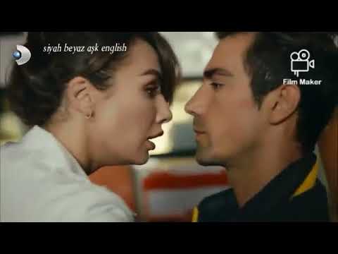 Asli and Ferhat's first meeting ~siyah beyaz aşk english episode 1