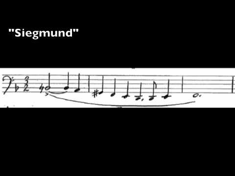 Wagner Leitmotives - 37 - Siegmund