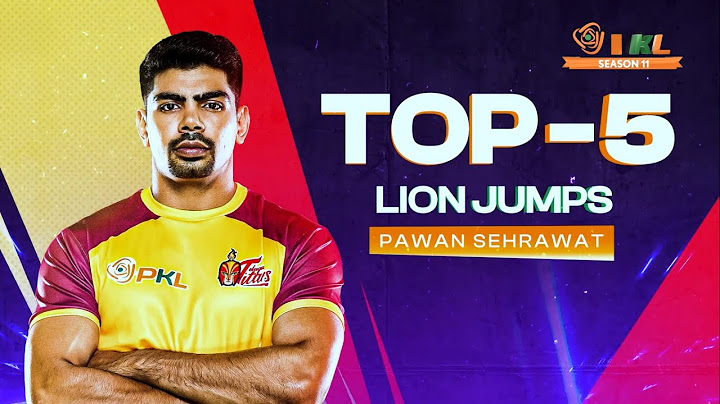 Pawan Sehrawat's Top-5 Lion Jumps in Pro Kabaddi League | PKL Season 11