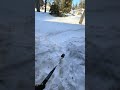 How to get rid of a Boston Blizzard snow and ice pile from your roof with a blowtorch