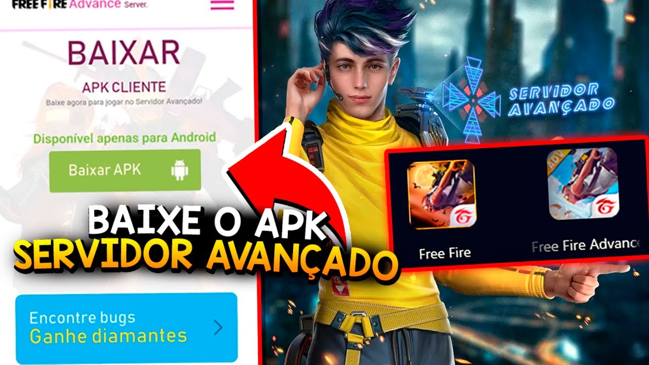 COMO BAIXAR NOVO APK DO SERVIDOR AVANÇADO (de Maio/Junho) FREE