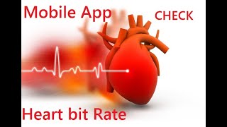 Health checking mobile app,heart pulse and bit rate check, application screenshot 5
