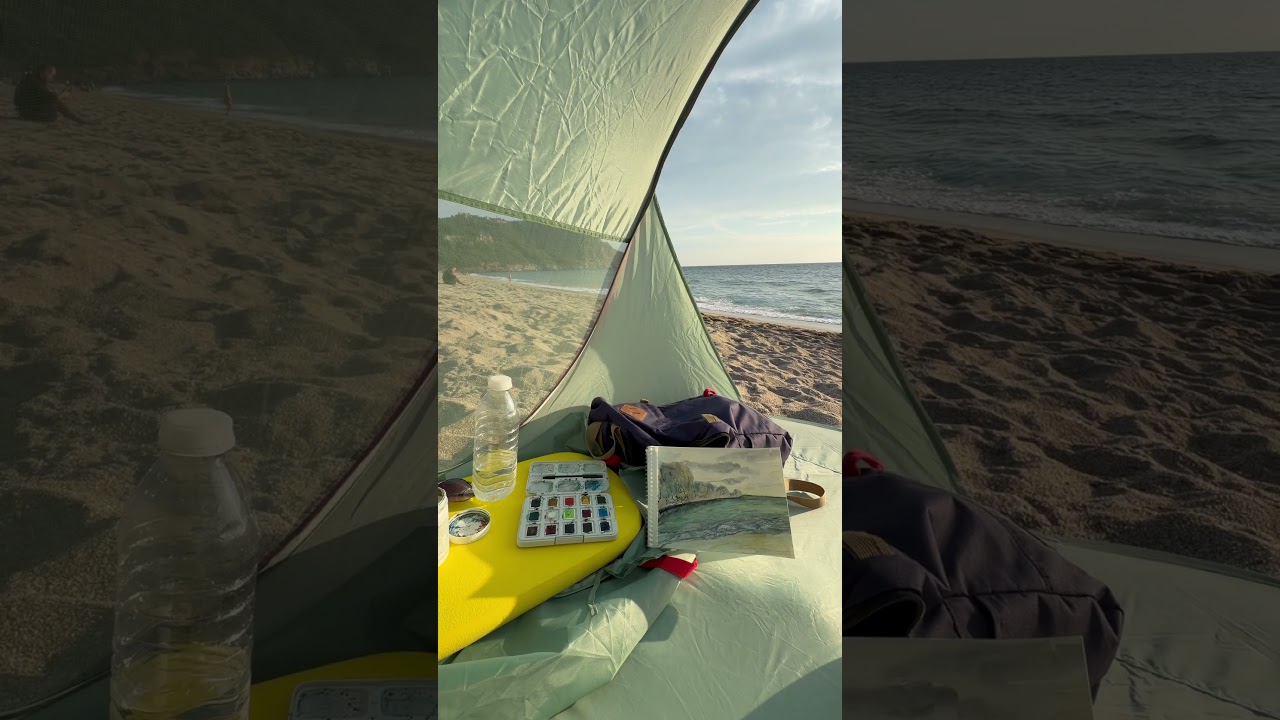 Painting the Sea from Life — Plein Air Beach Art