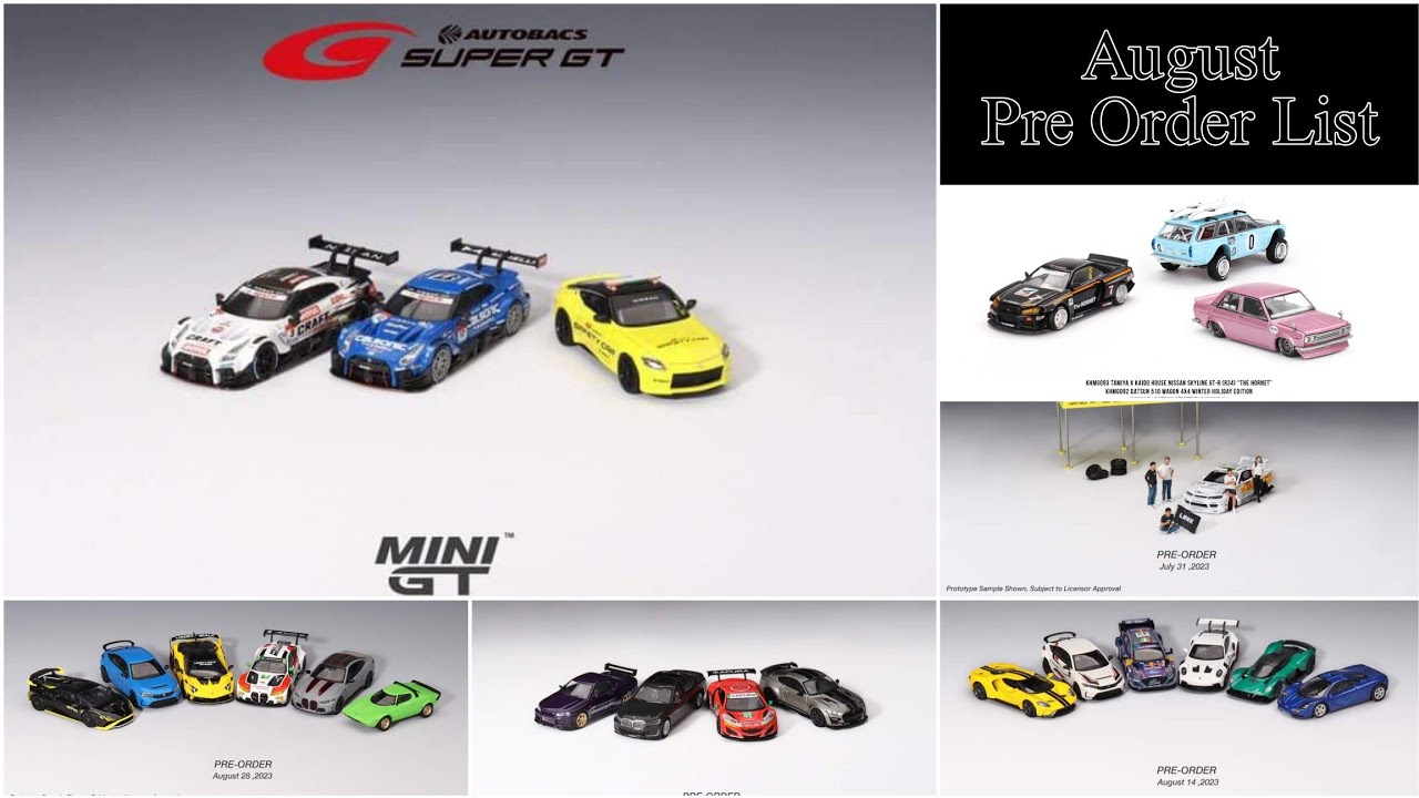 MINI GT June 2023 Offerings & Limited Edition of 1! •