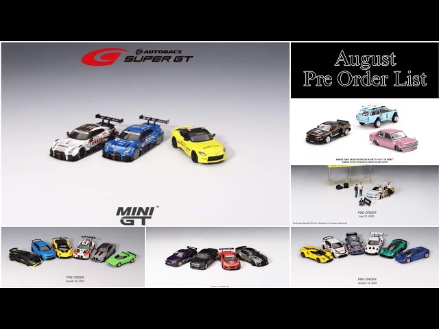 MINI GT June 2023 Offerings & Limited Edition of 1