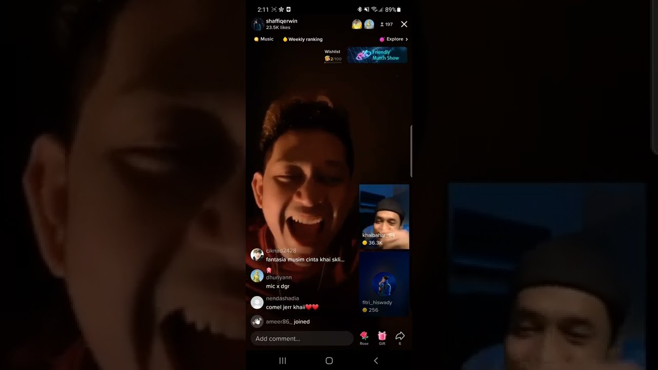 220323 Khai Bahar cover Purnama merindu/Marah bukan sifatku/Hal Hebat/Tuhan jagakan dia