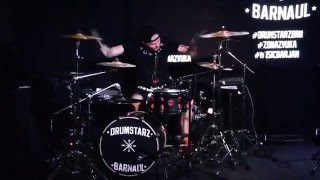 Даниил Светлов - AMATORY-Первый (drumcam) | Барабанный вечер от DRUMSTARZ в Барнауле