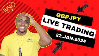 LIVE TRADING GBPJPY | TAKE PROFIT SMASHED THEN THIS HAPPEN  JANUARY.23.2024