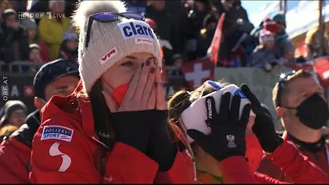 HORROR Crash of Cornelia Htter | Ski Weltcup Crans...