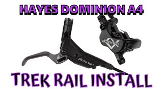 Hayes Dominion A4/ Trek Rail Install