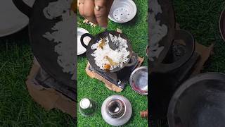 Tiny wok, big flavor! 🍚✨ Mini Kitchen Fried Rice made with love ❤️ #trending #viral #shorts