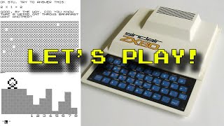 Old # 1 (ZX80, 1981) - Let's Play! - YouTube