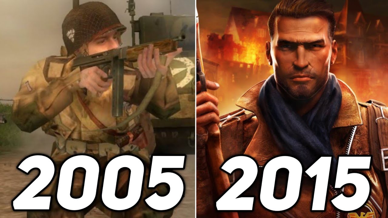 Evolution of Brothers in Arms Games (20052015) YouTube