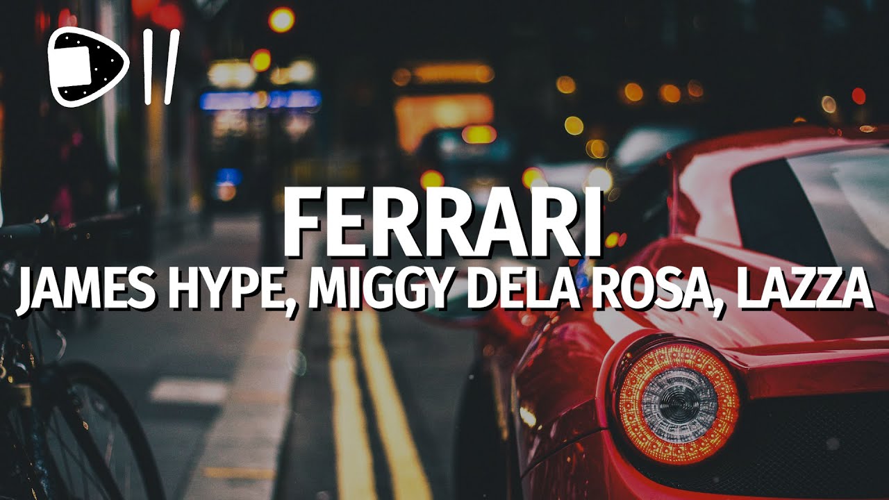 James hype ferrari. James Hype feat. Miggy dela Rosa - Ferrari. James Hype Miggy de la Rosa Феррари. Ferrari James Hype Ноты.